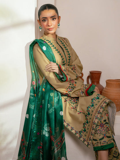 Rajbari | Parisa Premium Summer Edit | A - 02 L Beige Lawn