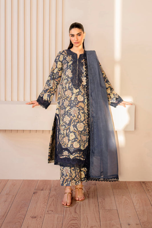 Xenia Formals | Printkari 25 | BIRCH XS Purple Lawn