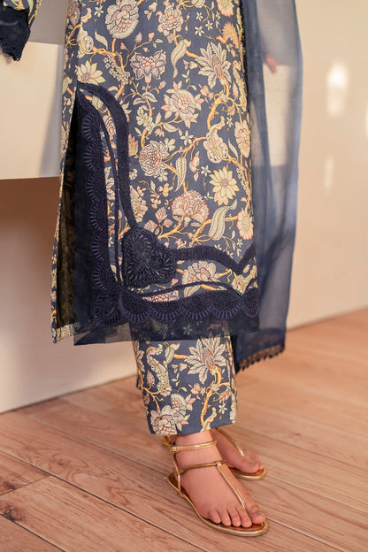 Xenia Formals | Printkari 25 | BIRCH XL Purple Lawn
