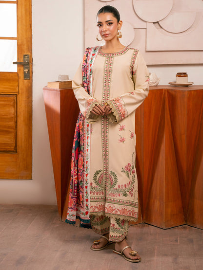 Rajbari | Parisa Premium Summer Edit | A- 04 XS Beige Lawn