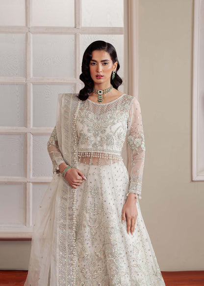 Dastoor | Airah Festive 25 | Glimmer M White Organza