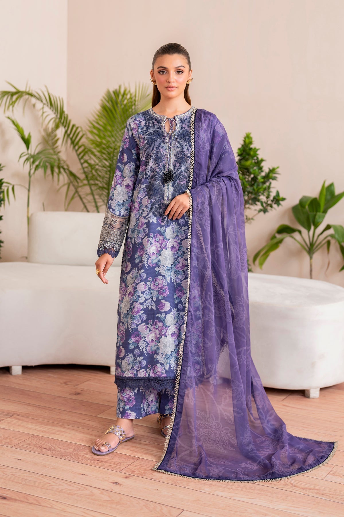 Xenia Formals | Printkari 25 | ELEA L Blue Lawn