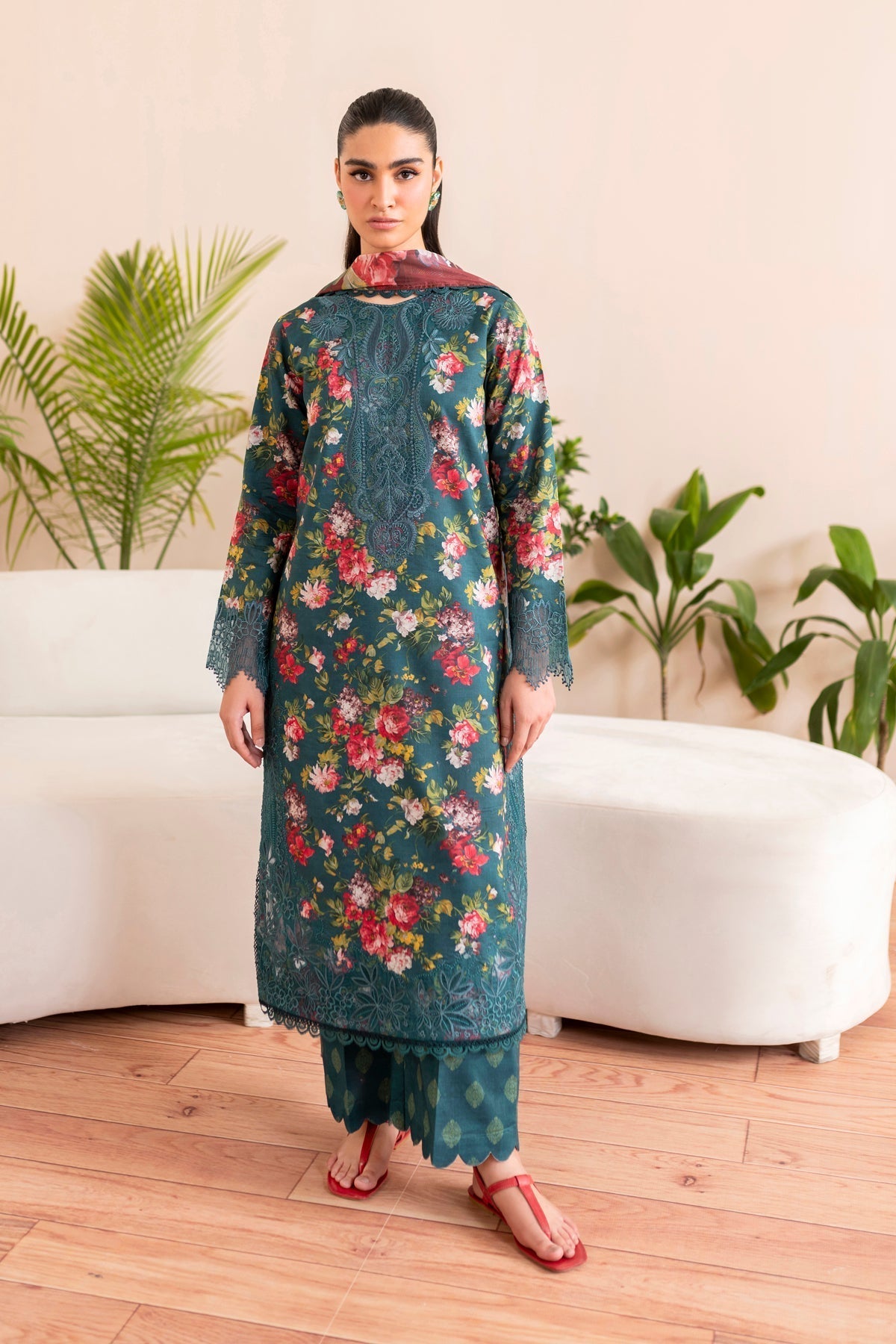 Xenia Formals | Printkari 25 | KOA XS Eucalyptus Green Lawn