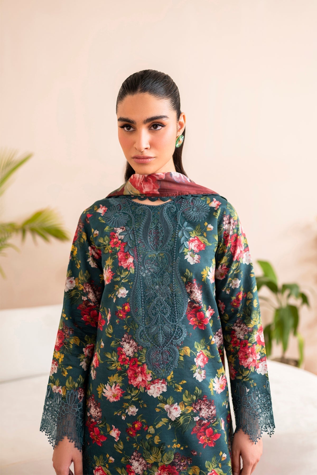 Xenia Formals | Printkari 25 | KOA S Eucalyptus Green Lawn