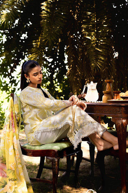 Neeshay | Summer Lines Printkari | SUNSPLASH - Pakistani Designer Dress - by Afrozeh | Type: Luxury - 100% Original at Saira Sultan