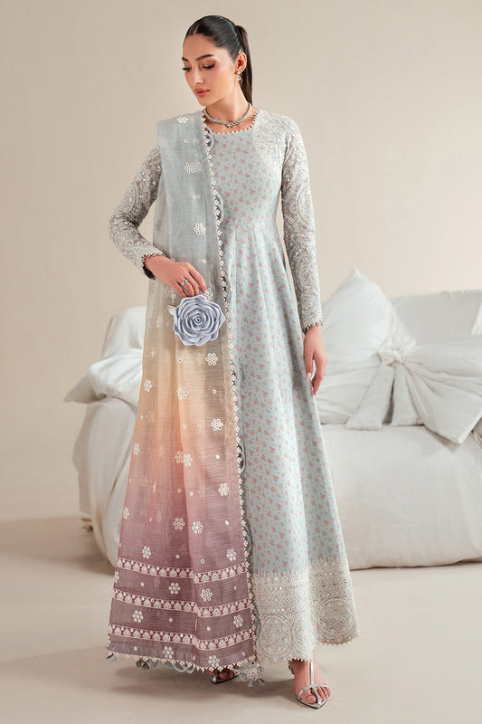Jazmin | Iris Luxury Lawn 25 | IL'25-D04 XS Gray Lawn