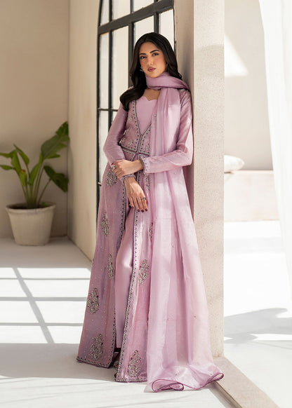 Dastoor | Maahi Luxury Pret 25 | Careesa S Lilac Tissue Silk