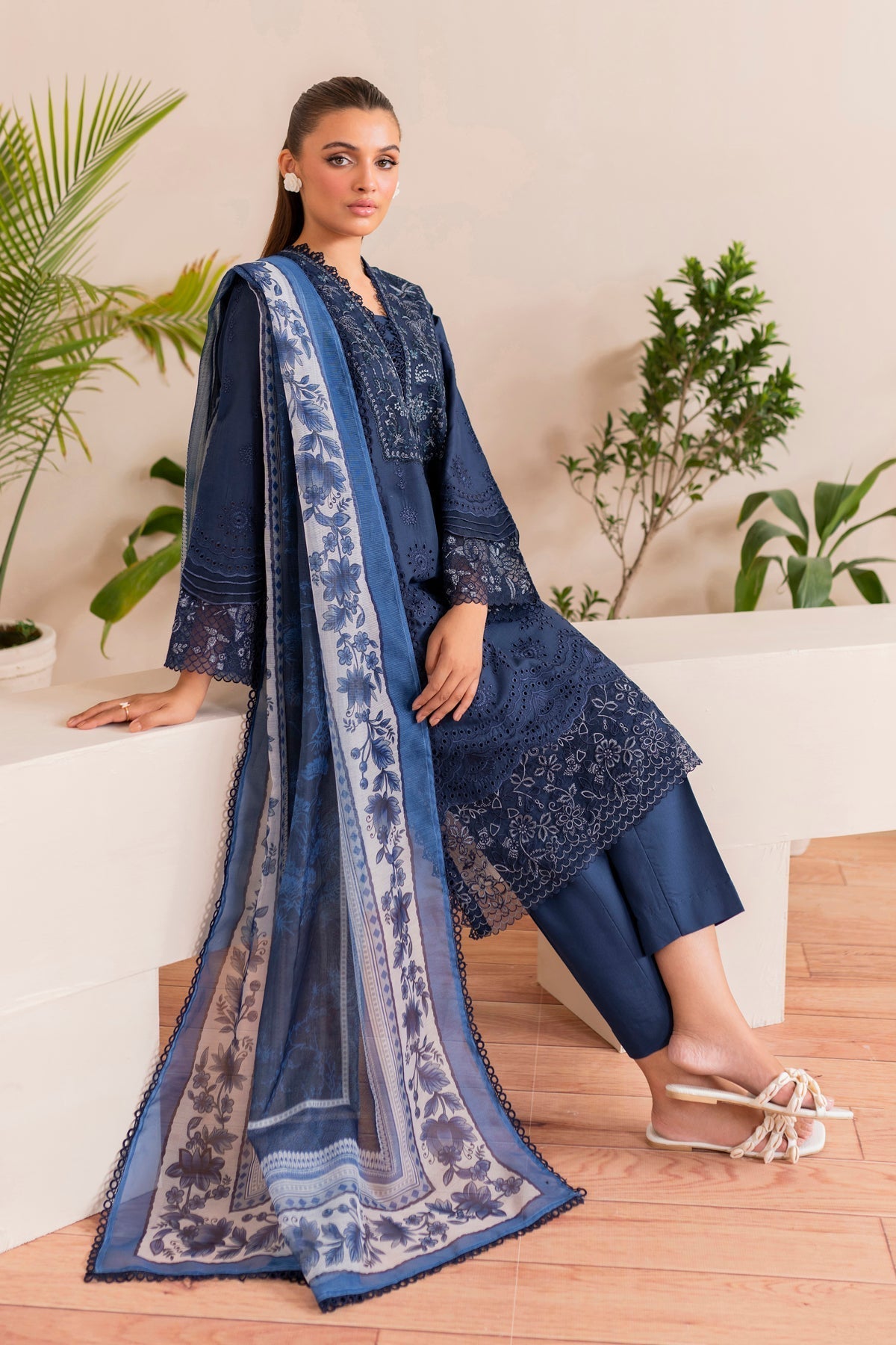 Xenia Formals | Printkari 25 | BRIRA L Blue Lawn