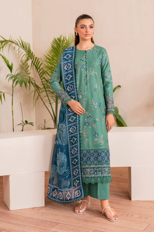 Xenia Formals | Printkari 25 | LUNA XS Mint Green Lawn