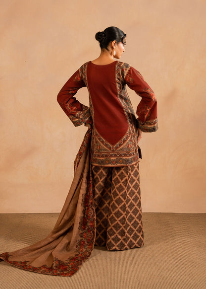 Maria Osama Khan | Retro Lawn 25 | Berra S Rust Lawn