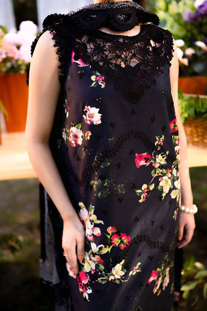 Neeshay | Summer Lines Printkari | OLIVINE - Pakistani Designer Dress - by Neeshay | Type: Luxury - 100% Original at Saira Sultan