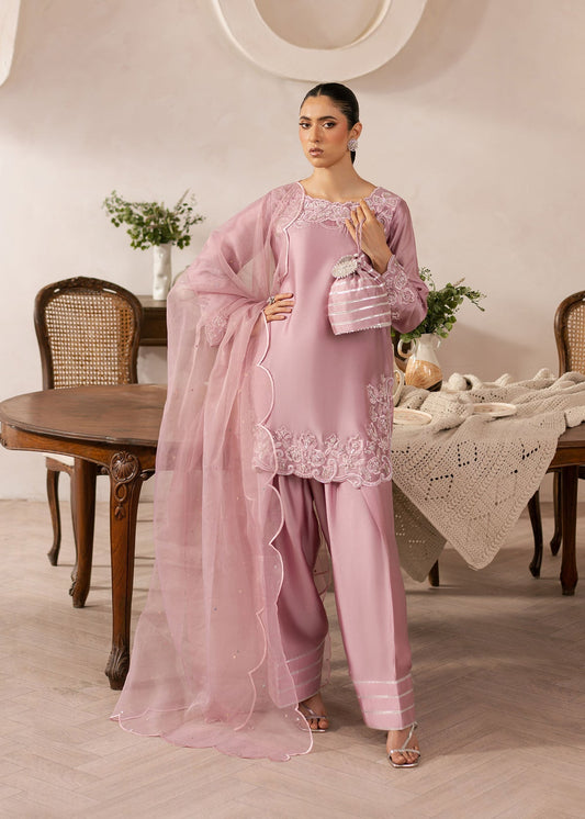 Dastoor | Rania Luxury Pret 25 | Aylin XS Lilac Tissue Silk