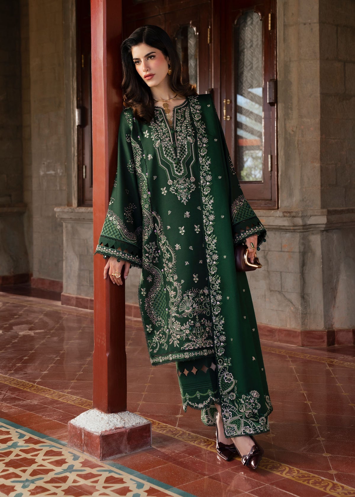 Kanwal Malik | Gulana Winter 25 | Mina by Kanwal Malik - Designer Dress  - Type : Ladies Clothes - Available at Saira Sultan - 100% Original 