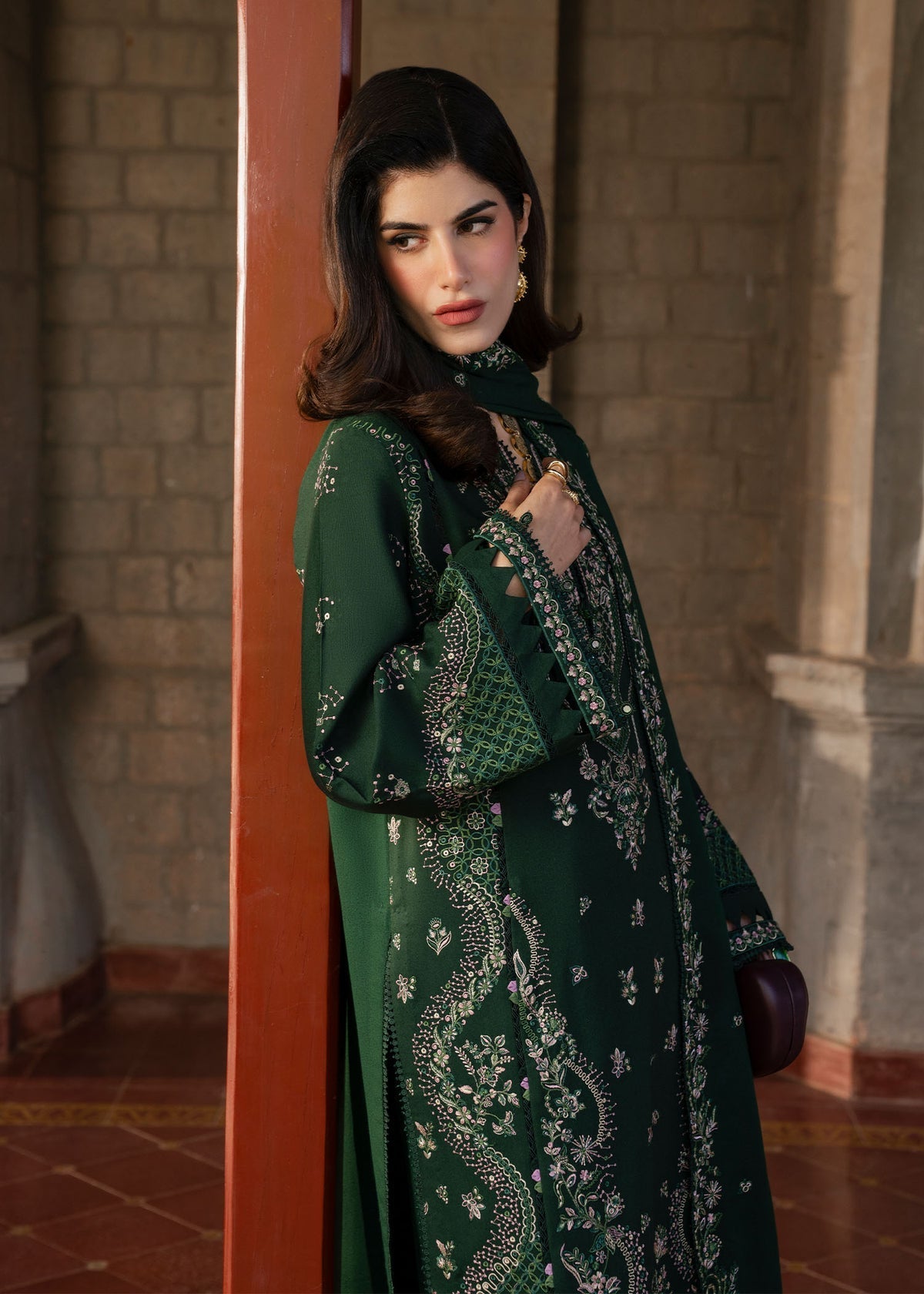 Kanwal Malik | Gulana Winter 25 | Mina by Kanwal Malik - Designer Dress  - Type : Ladies Clothes - Available at Saira Sultan - 100% Original 