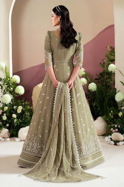 Alizeh | Handcrafted Eid Edit 25 | AF-HM-4040-Tunic S Sage Chiffon