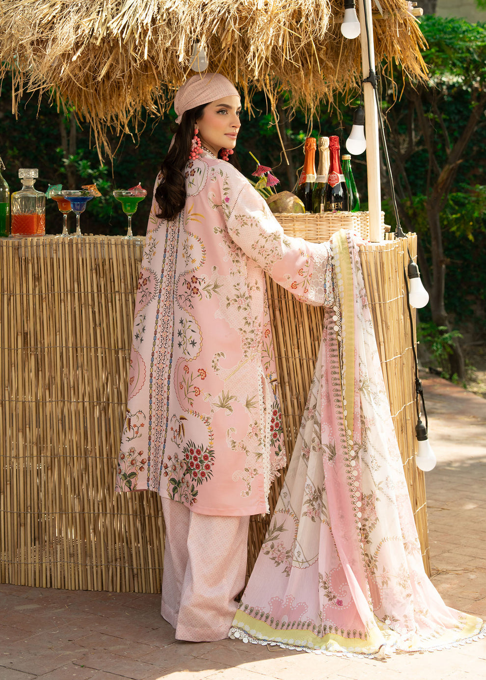 Sardinia | Coctail 25 | PINK PUNCH S Pale Pink Lawn