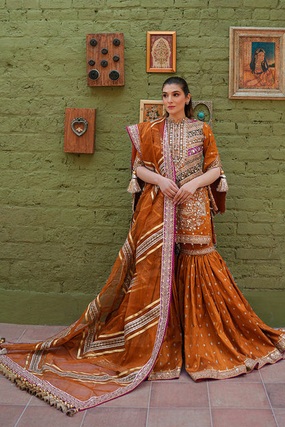 MNR | Zarlish Festive 25 | Zainab Reza in Ranjish by MNR - Designer Dress - Type : Ladies Clothes - Available at Saira Sultan - 100% Original 