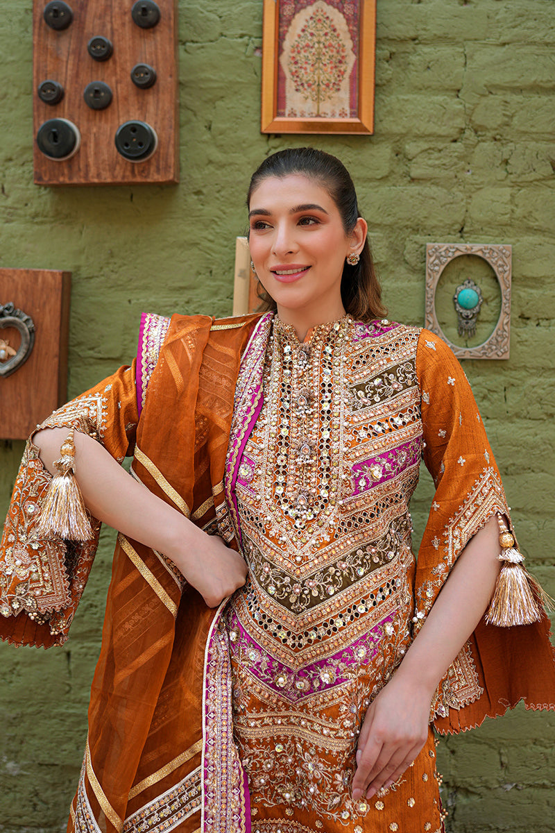 MNR | Zarlish Festive 25 | Zainab Reza in Ranjish by MNR - Designer Dress - Type : Ladies Clothes - Available at Saira Sultan - 100% Original 