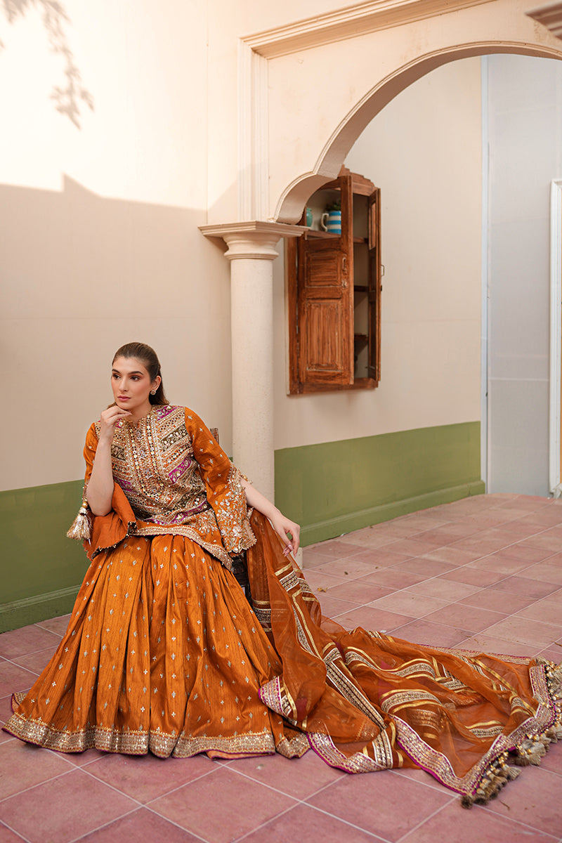 MNR | Zarlish Festive 25 | Zainab Reza in Ranjish by MNR - Designer Dress - Type : Ladies Clothes - Available at Saira Sultan - 100% Original 