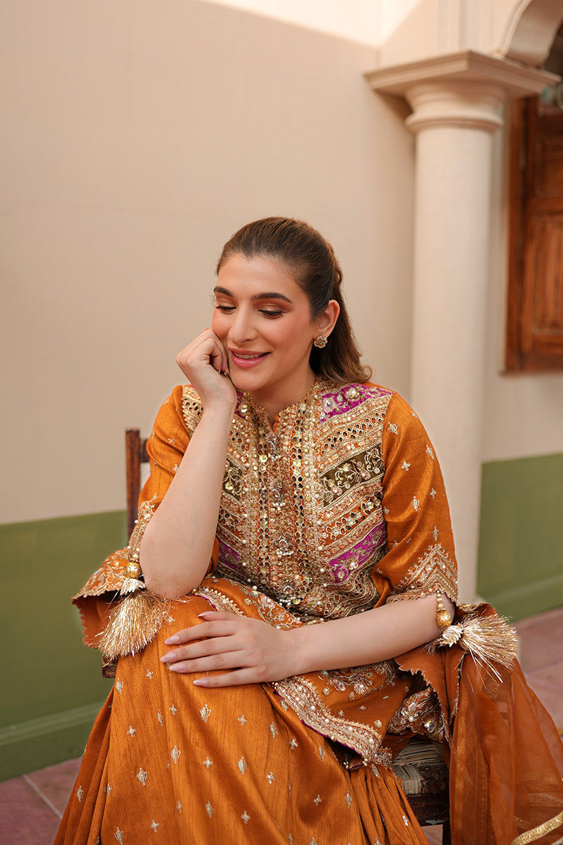 MNR | Zarlish Festive 25 | Zainab Reza in Ranjish by MNR - Designer Dress - Type : Ladies Clothes - Available at Saira Sultan - 100% Original 