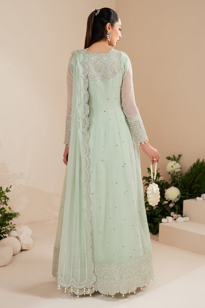 Alizeh | Handcrafted Eid Edit 25 | AF-HM-4035-Rimel S Mint Chiffon