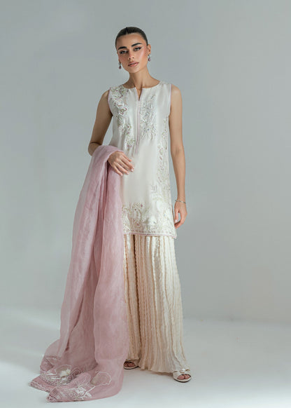 Umsha | Soiree De Rose | Ivory Ember - Pakistani Designer Dress - by Umsha - Type : Ladies Clothes - 100% Original at Saira Sultan