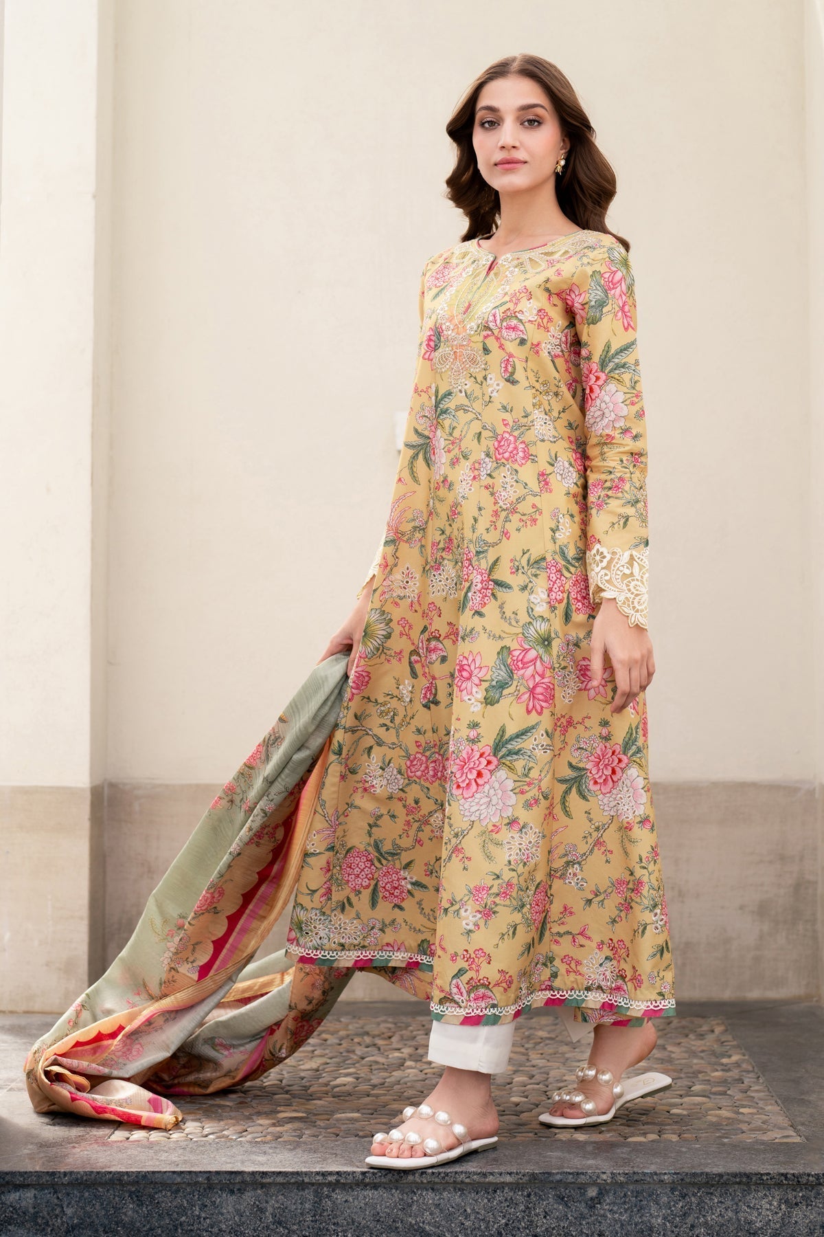 Xenia Formals | Summer Away 25 | SUN M Pale Yellow Lawn