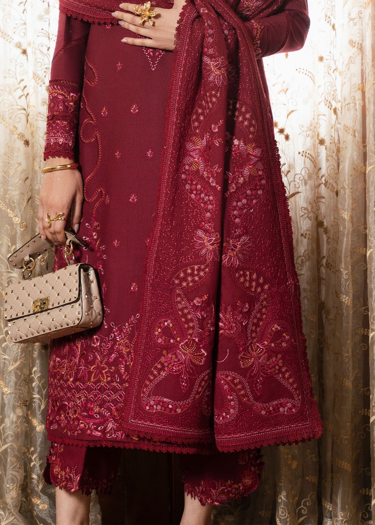 Kanwal Malik | Gulana Winter 25 | Gulerana by Kanwal Malik - Designer Dress  - Type : Ladies Clothes - Available at Saira Sultan - 100% Original 