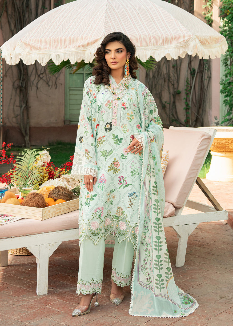 Sardinia | Coctail 25 | MARGARITA M Lawn Pastel Mint