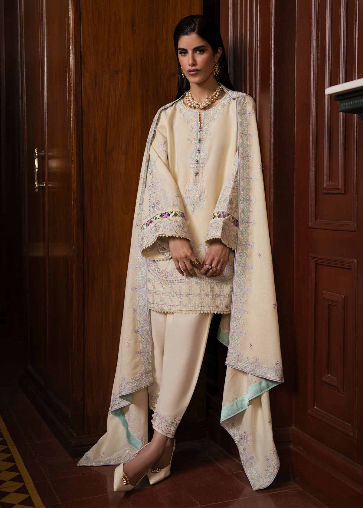 Kanwal Malik | Gulana Winter 25 | ShahGul by Kanwal Malik - Designer Dress  - Type : Ladies Clothes - Available at Saira Sultan - 100% Original 