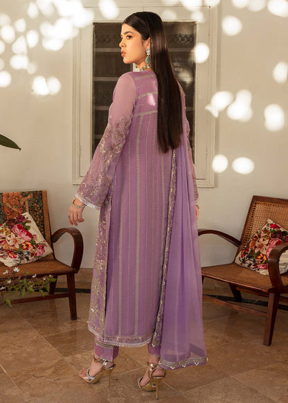 Shurooq | Zara Edit 24 | Jamila S Lilac Chiffon