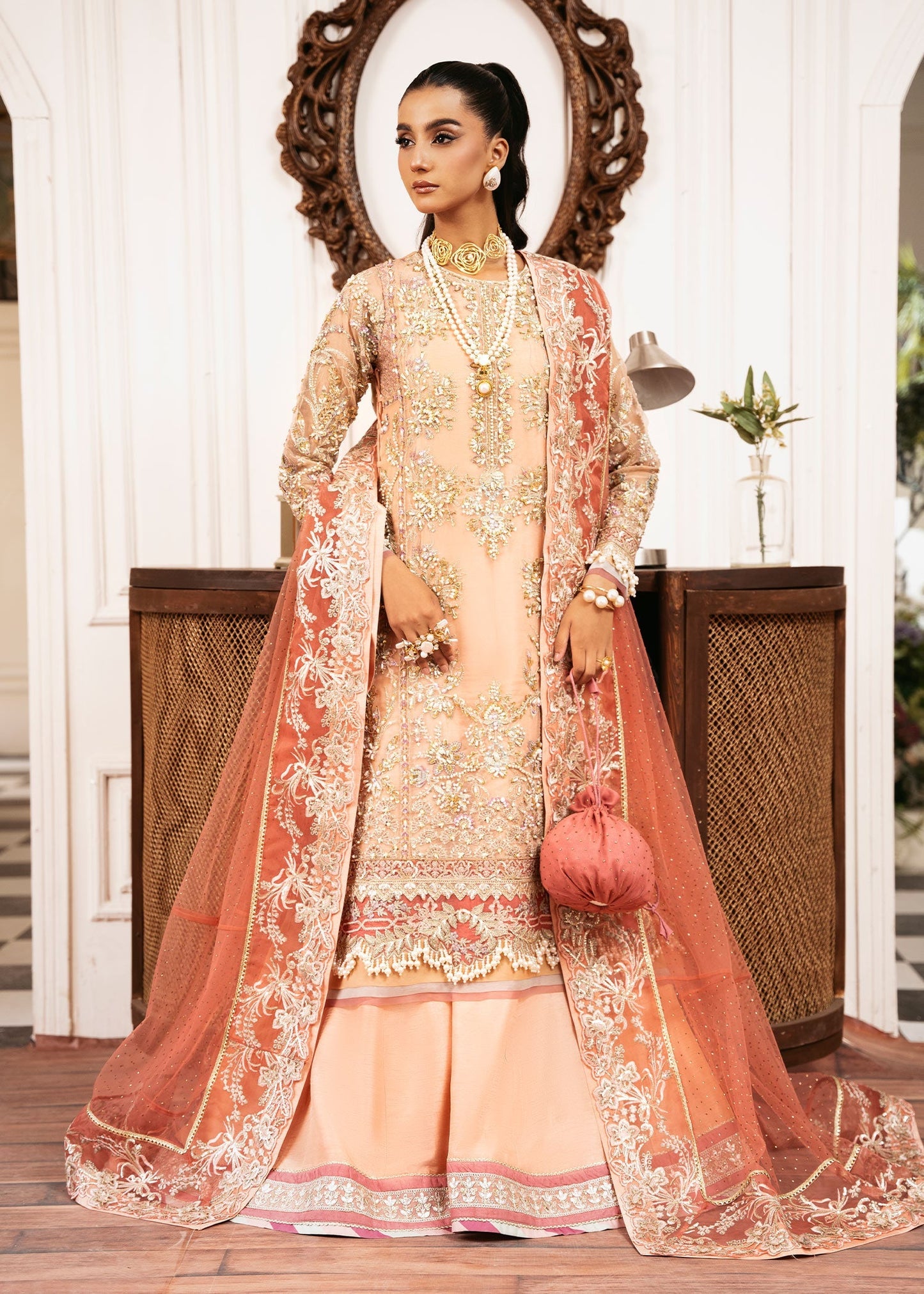 Inayat | Festive Formals |SUN-KISSED - Pakistani Designer Dress - by Inayat - Type : Ladies Clothes - 100% Original at Saira Sultan