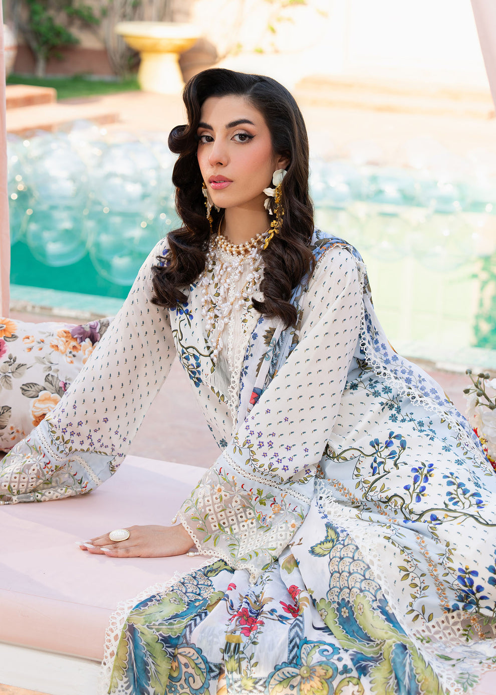 Sardinia | Coctail 25 | PINA COLADA Custom Size Ivory Lawn