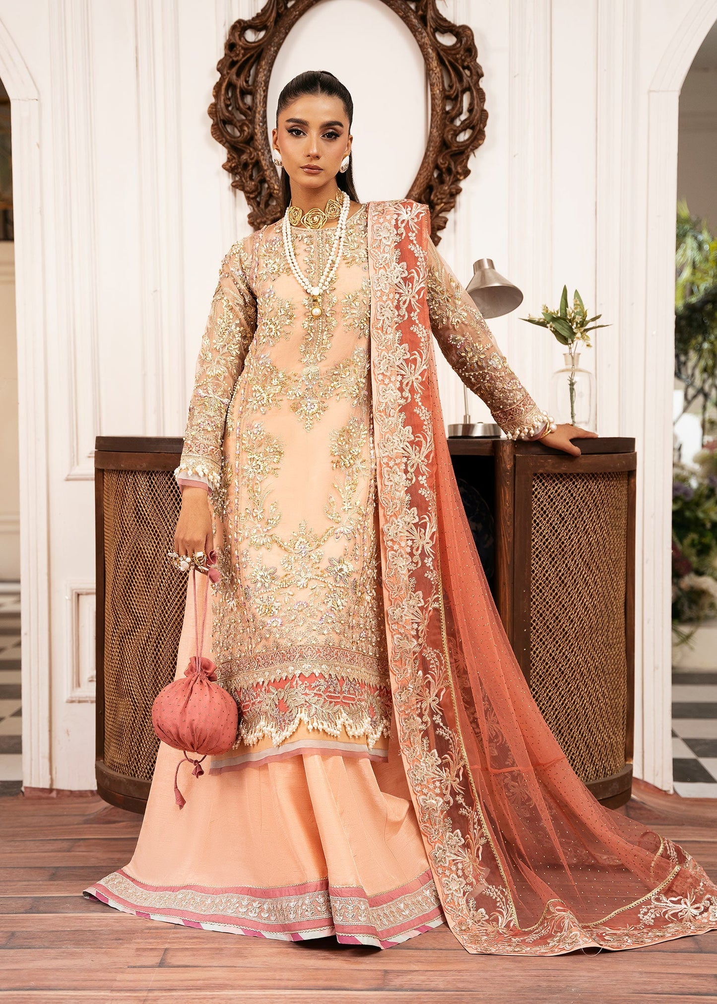 Inayat | Festive Formals |SUN-KISSED - Pakistani Designer Dress - by Inayat - Type : Ladies Clothes - 100% Original at Saira Sultan