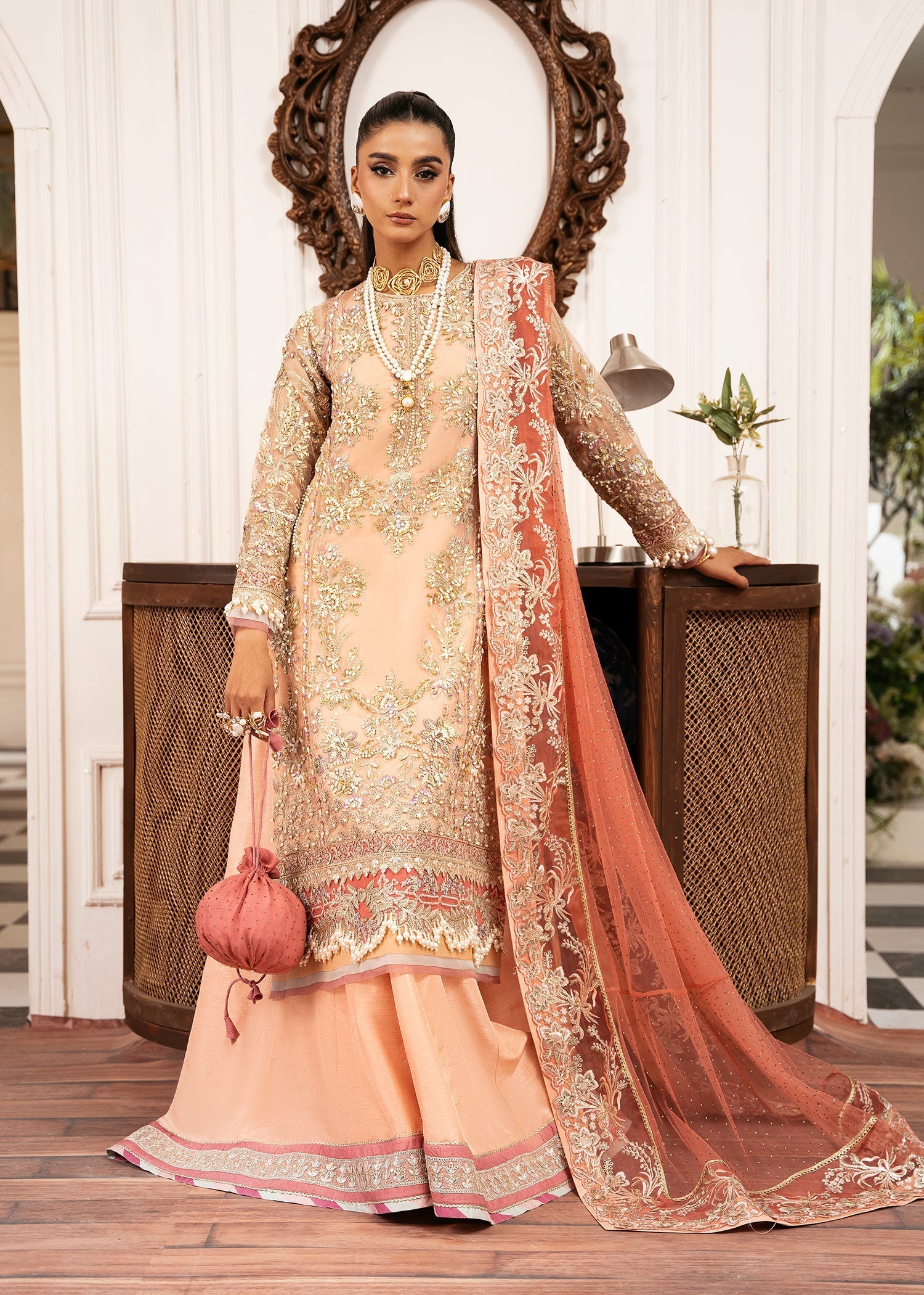 Inayat | Festive Formals |SUN-KISSED - Pakistani Designer Dress - by Inayat - Type : Ladies Clothes - 100% Original at Saira Sultan