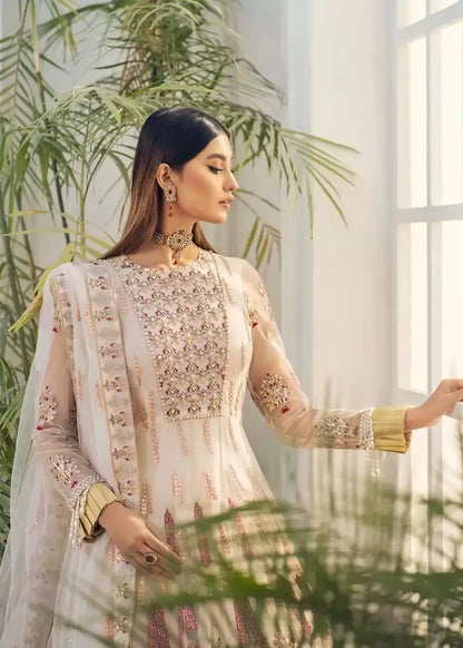 Akbar Aslam | Libas-e-Khas | Morganite - Pakistani Designer Dress - by Akbar Aslam | Type: Bridal - 100% Original at Saira Sultan