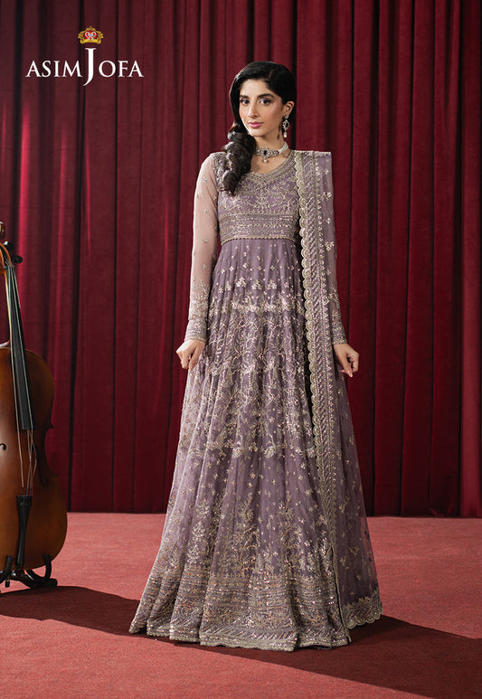 Asim Jofa | Premium Festive | AJPF-34 XS Lilac Net