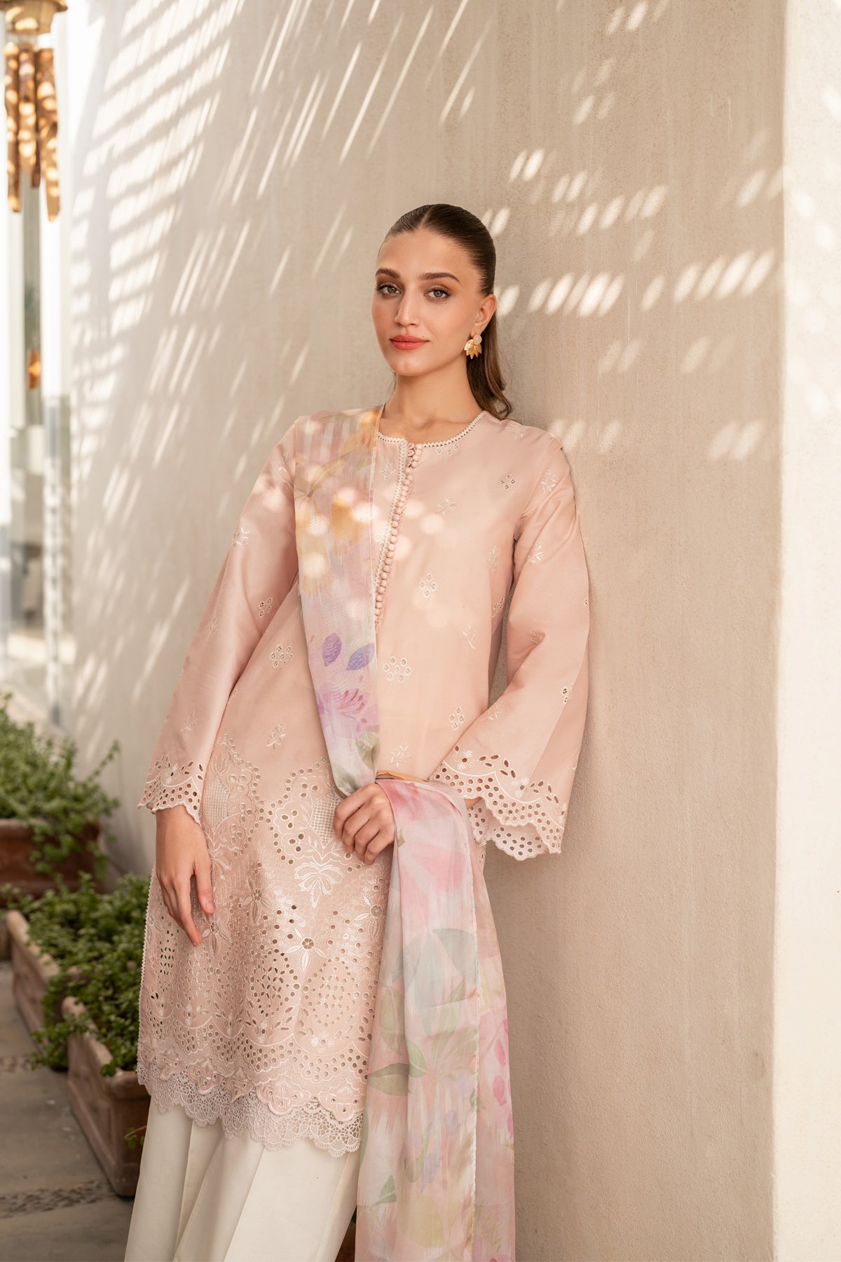Xenia Formals | Summer Away 25 | FLAMINGO M Pale Peach Lawn