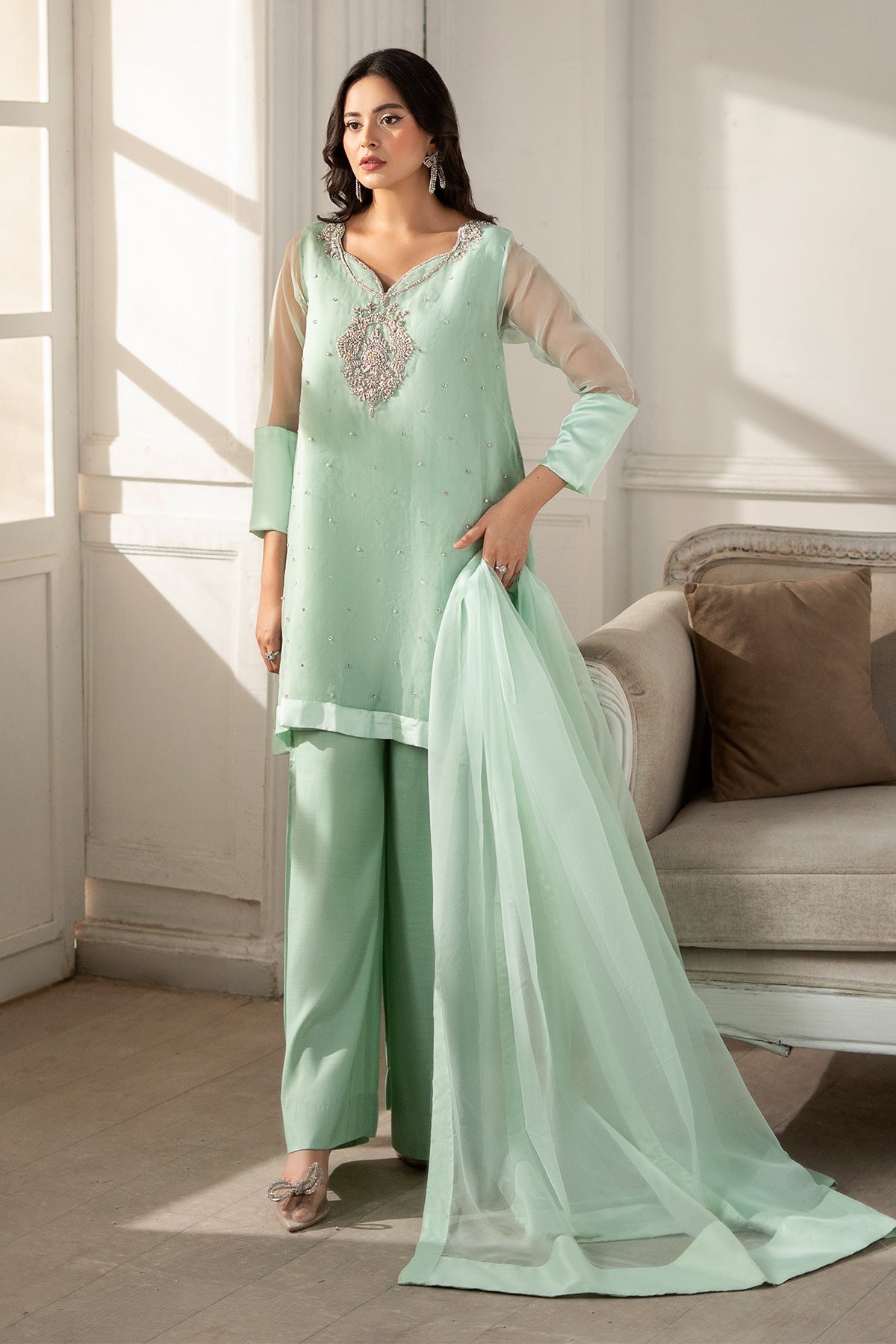 Charizma | Festive Pret | CMA-5-045A - Pakistani Designer Dress - by Charizma - Type : Ladies Clothes - 100% Original at Saira Sultan