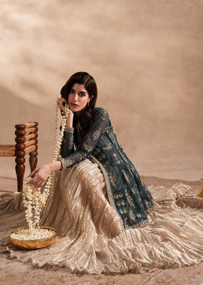 Sadaf Fawad Khan | Nafees Formals 25 | Nageenah - Pakistani Designer Dress - by Sadaf Fawad Khan | Type: Ladies Clothes - 100% Original at Saira Sultan