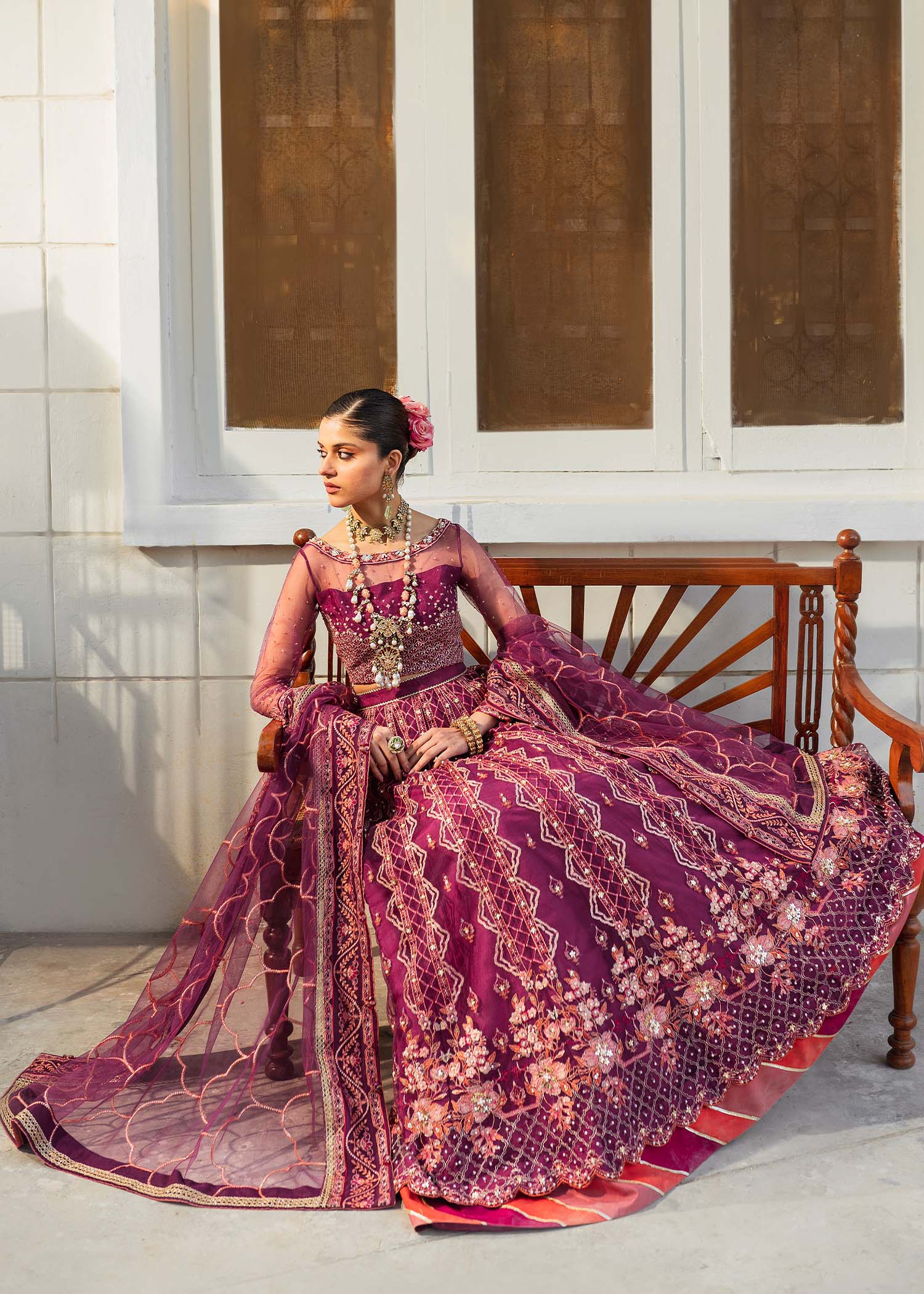 Shurooq | Zara Edit 24 | Ankahi L Magenta Net