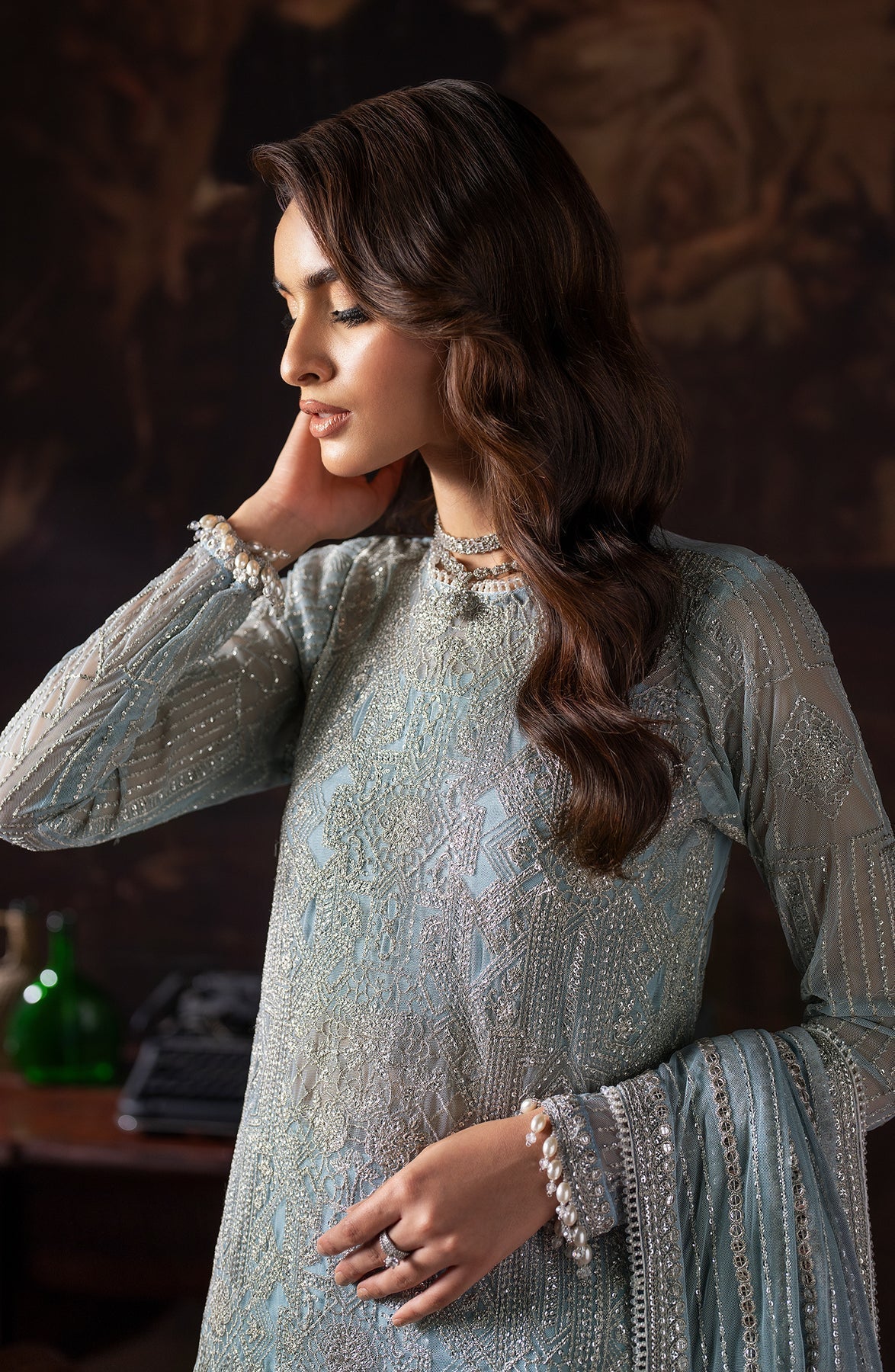 Zarif | Rouge Formals | ZRW 07 CYNTHIA - Pakistani Designer Dress - by Zarif | Type: Formal - 100% Original at Saira Sultan
