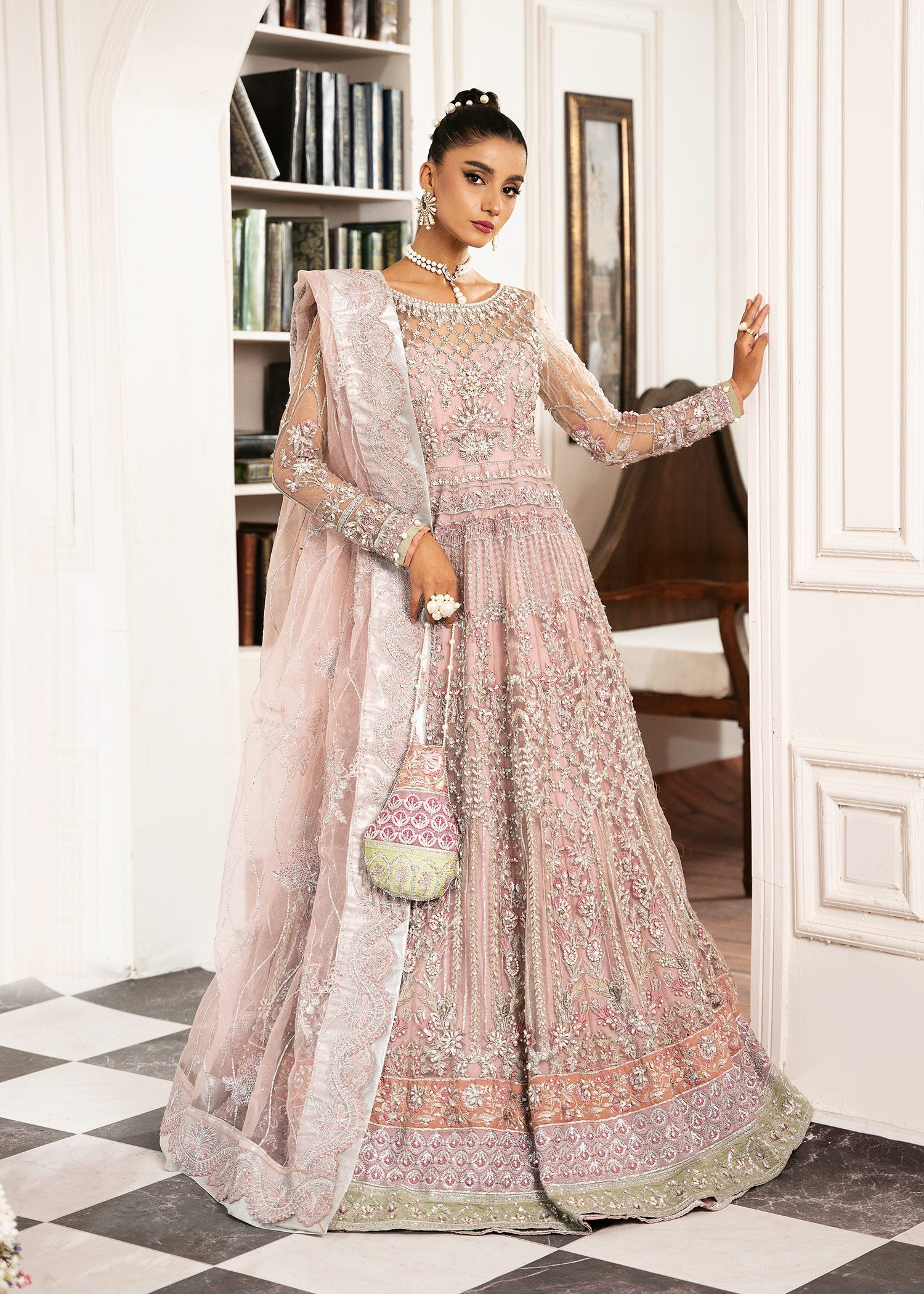 Inayat | Festive Formals | ROSABELLE - Pakistani Designer Dress - by Inayat - Type : Ladies Clothes - 100% Original at Saira Sultan