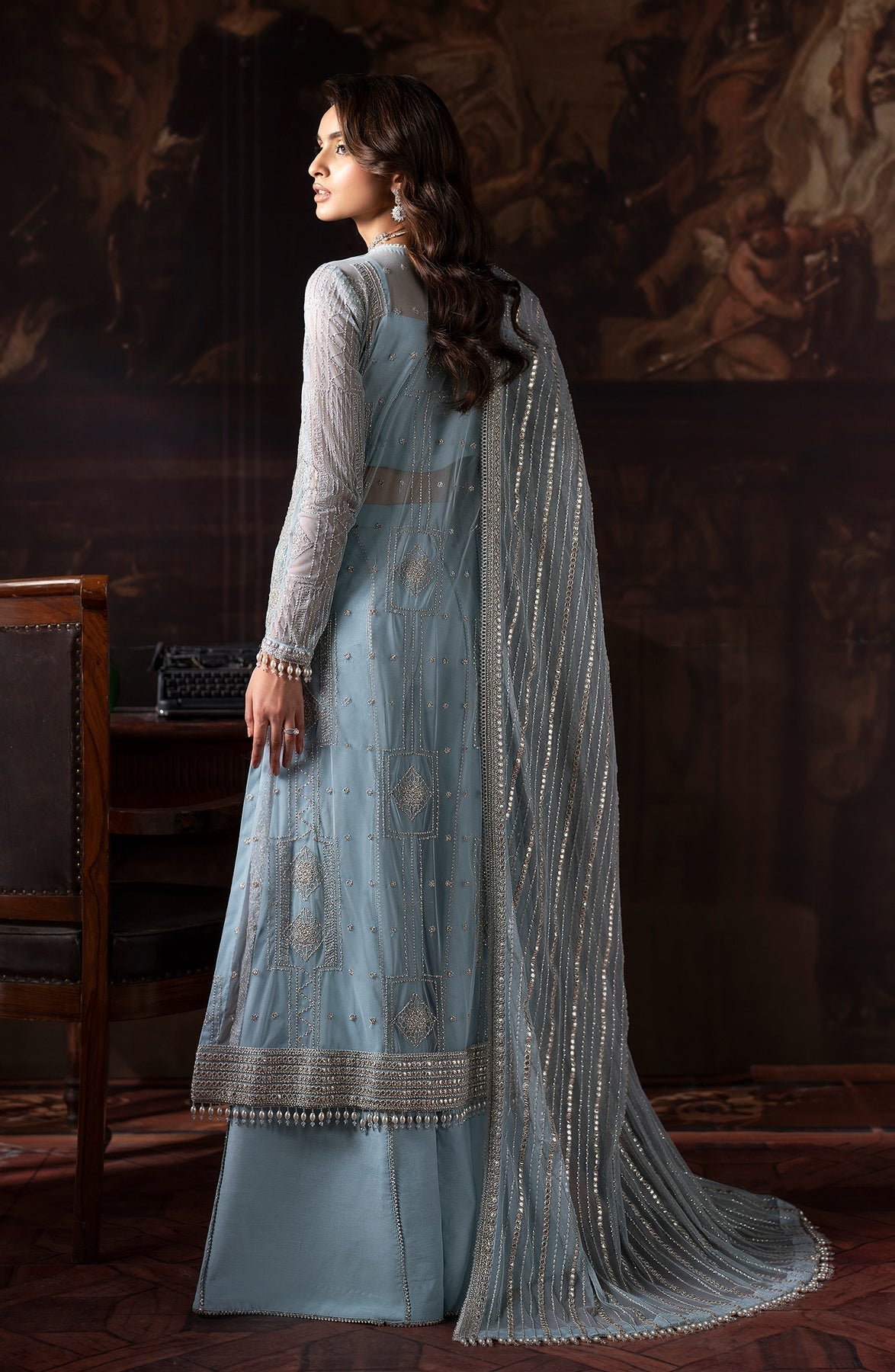 Zarif | Rouge Formals | ZRW 07 CYNTHIA - Pakistani Designer Dress - by Zarif | Type: Formal - 100% Original at Saira Sultan
