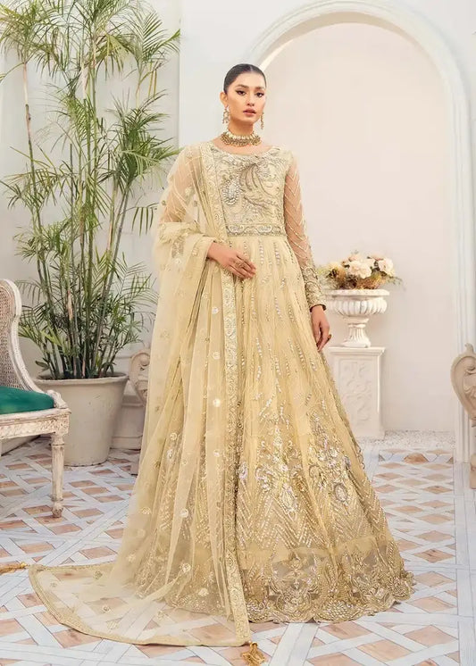 Akbar Aslam | Libas-e-Khas | Citrine - Pakistani Designer Dress - by Akbar Aslam | Type: Bridal - 100% Original at Saira Sultan