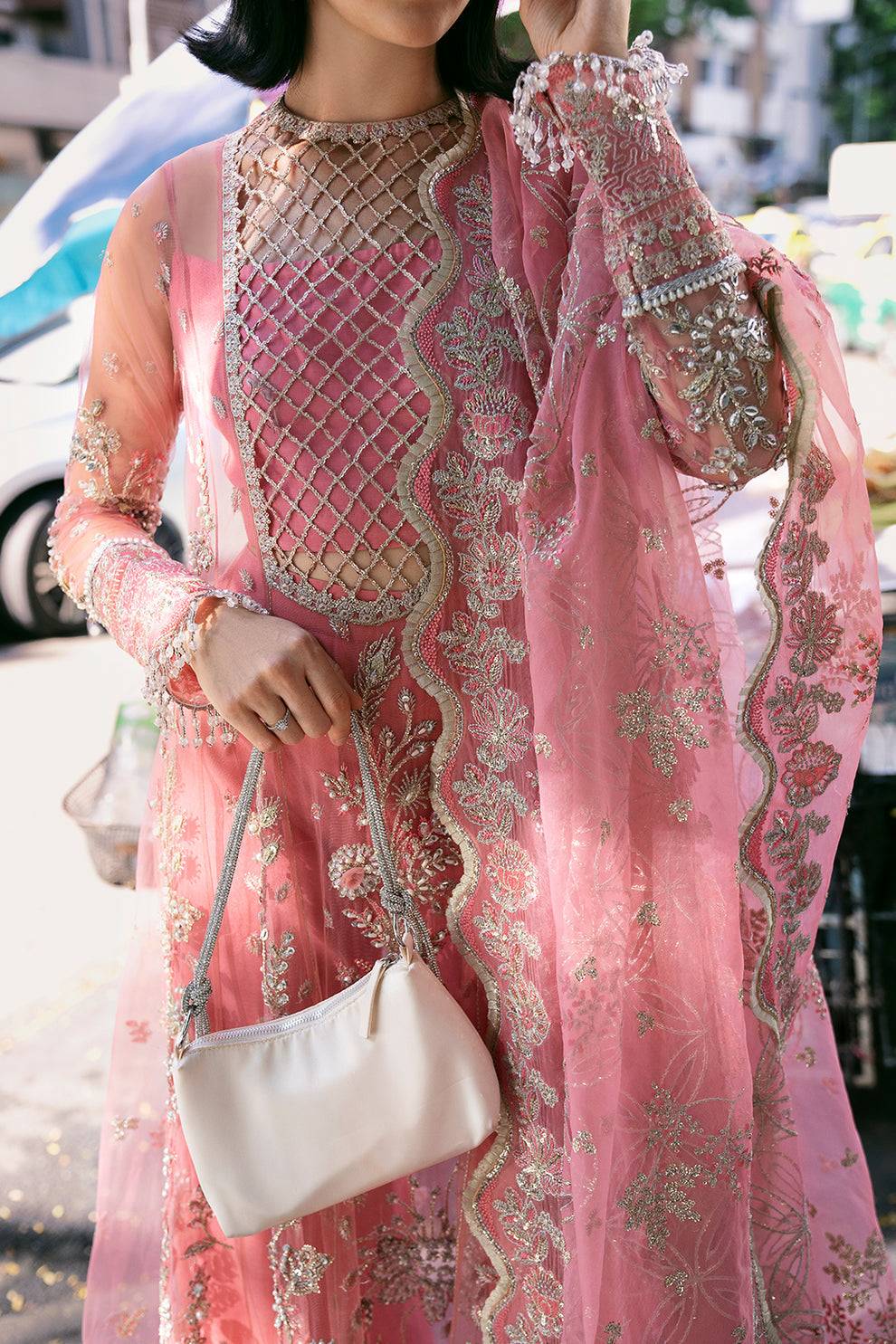 Saad Shaikh | Fleurie Vol 2 | Sandy - Pakistani Designer Dress - by Saad Shaikh | Type: Formal - 100% Original at Saira Sultan