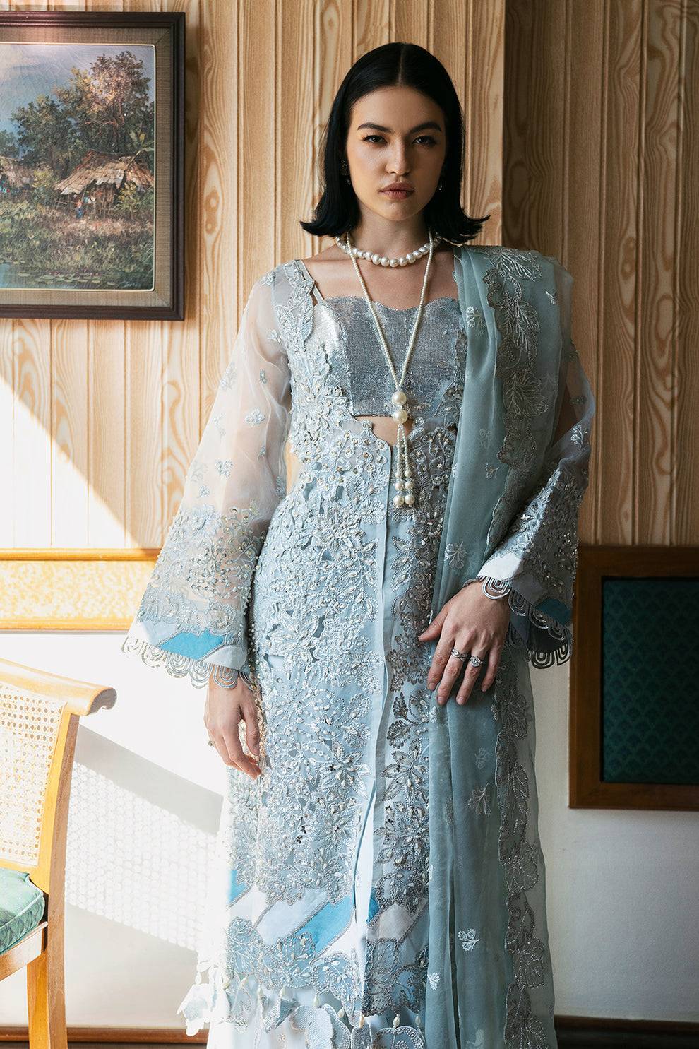 Saad Shaikh | Fleurie Vol 2 | Lyla - Pakistani Designer Dress - by Saad Shaikh | Type: Formal - 100% Original at Saira Sultan