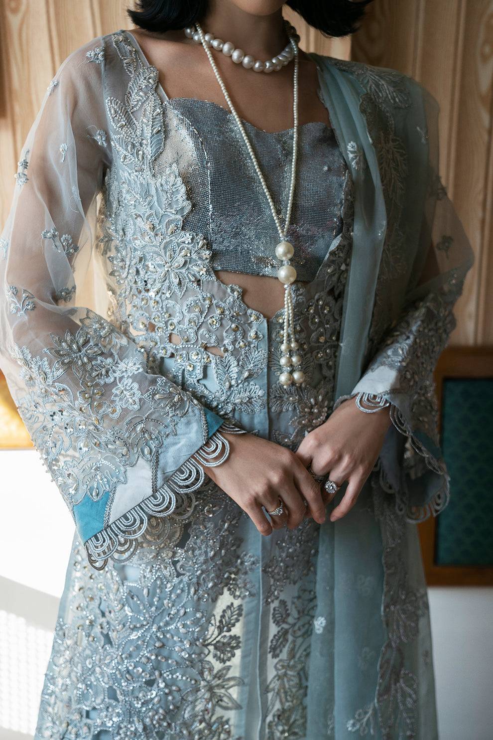 Saad Shaikh | Fleurie Vol 2 | Lyla - Pakistani Designer Dress - by Saad Shaikh | Type: Formal - 100% Original at Saira Sultan