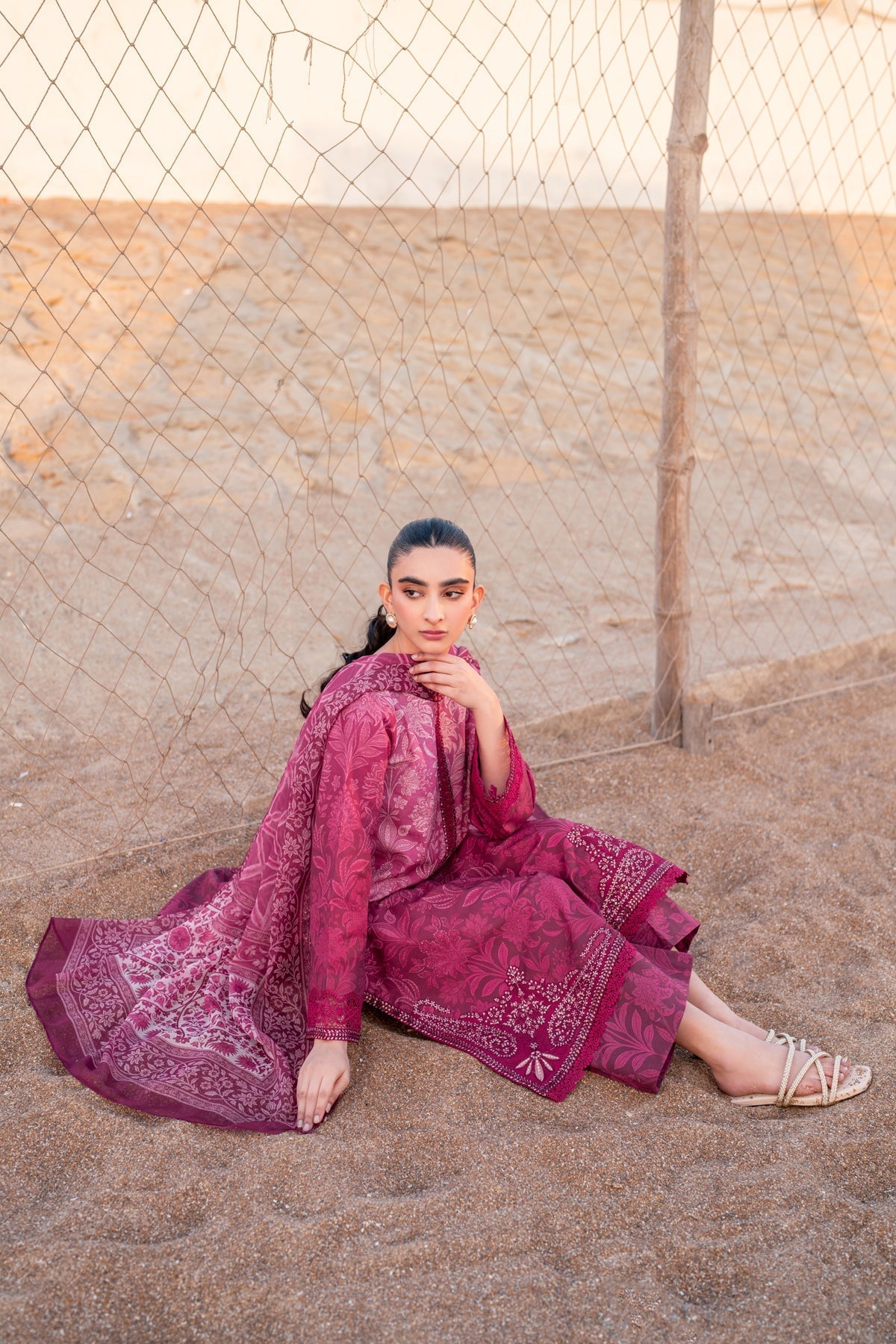 Xenia Formals | Summer Away 25 | VINHO XL Vibrant Pink Lawn
