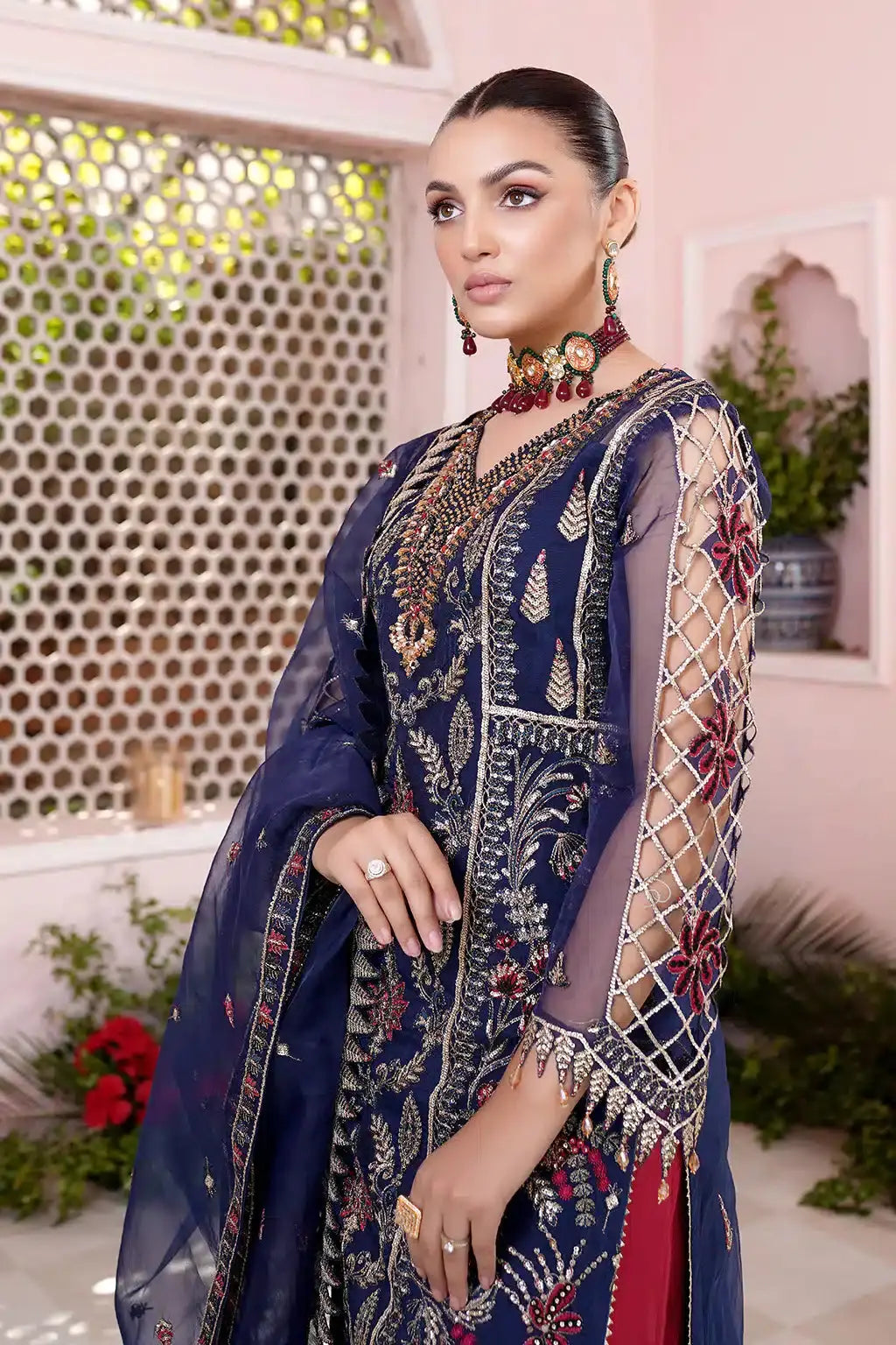Marymas | Lemilsa Formals 23 | L-702 - Pakistani Designer Dress - by Maryams | Type: Formal - 100% Original at Saira Sultan